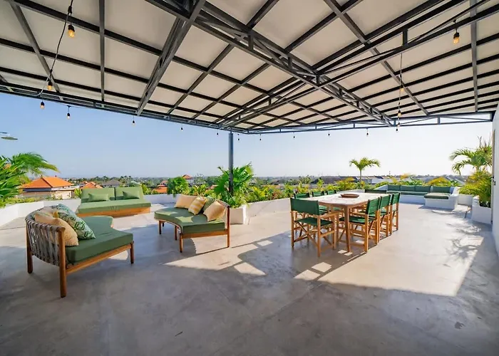 Ferienhaus Luxury 4br Private Pool & Sea Horizon Kerobokan