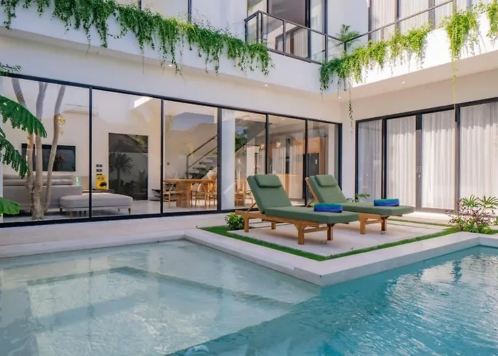 Ferienhaus Luxury 4br Private Pool & Sea Horizon Kerobokan
